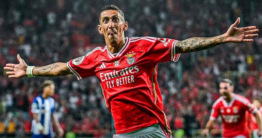 Ángel Di María gir Benfica nok en portugisisk Super Cup-seier